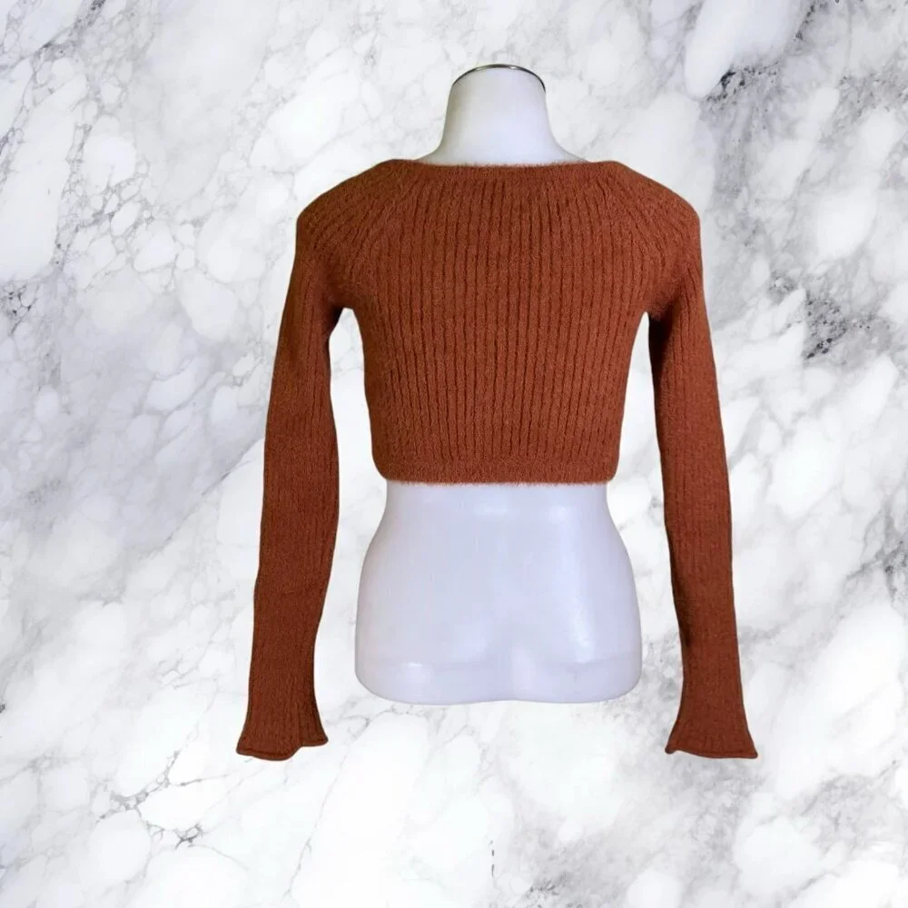 Lovers and Friends Ida Micro Cardigan - Brown
